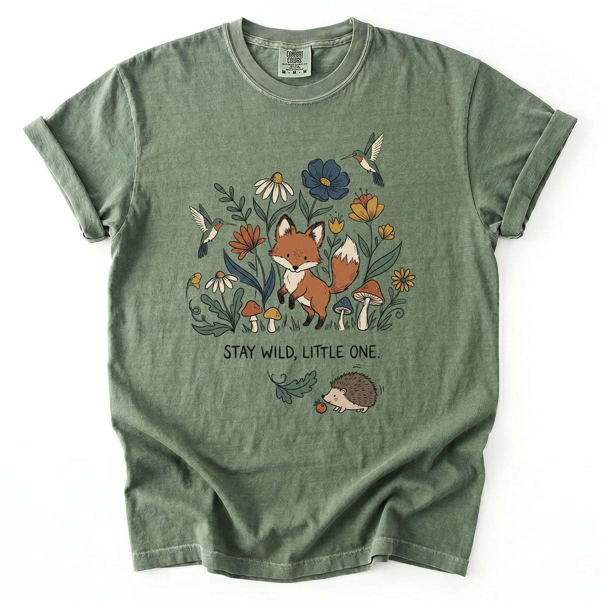 Stay Wild Little One Vintage Washed T-Shirt