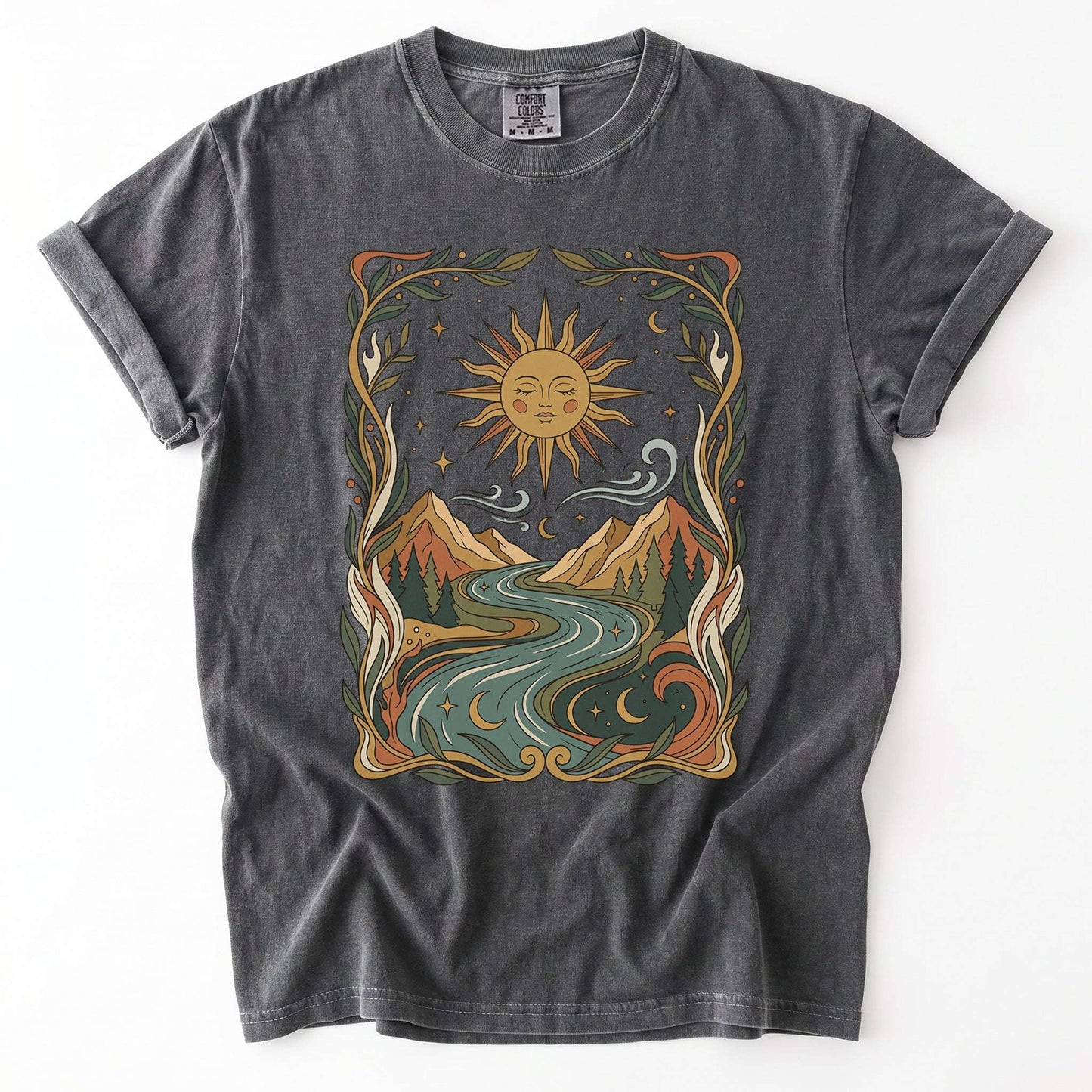 Sun River Valley Vintage Washed T-Shirt