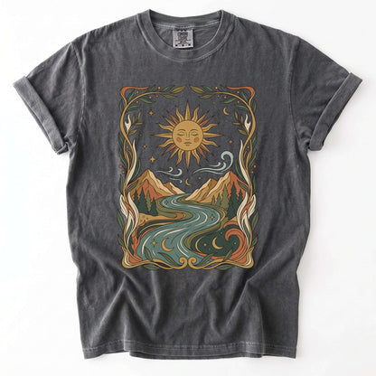 Sun River Valley Vintage Washed T-Shirt