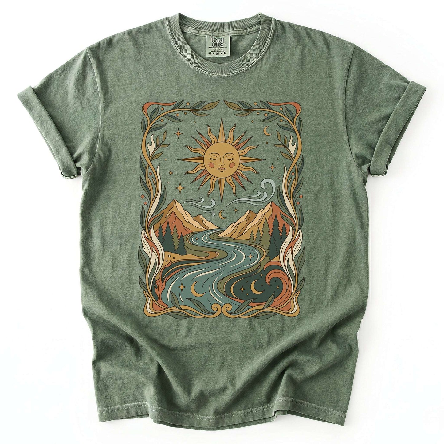 Sun River Valley Vintage Washed T-Shirt