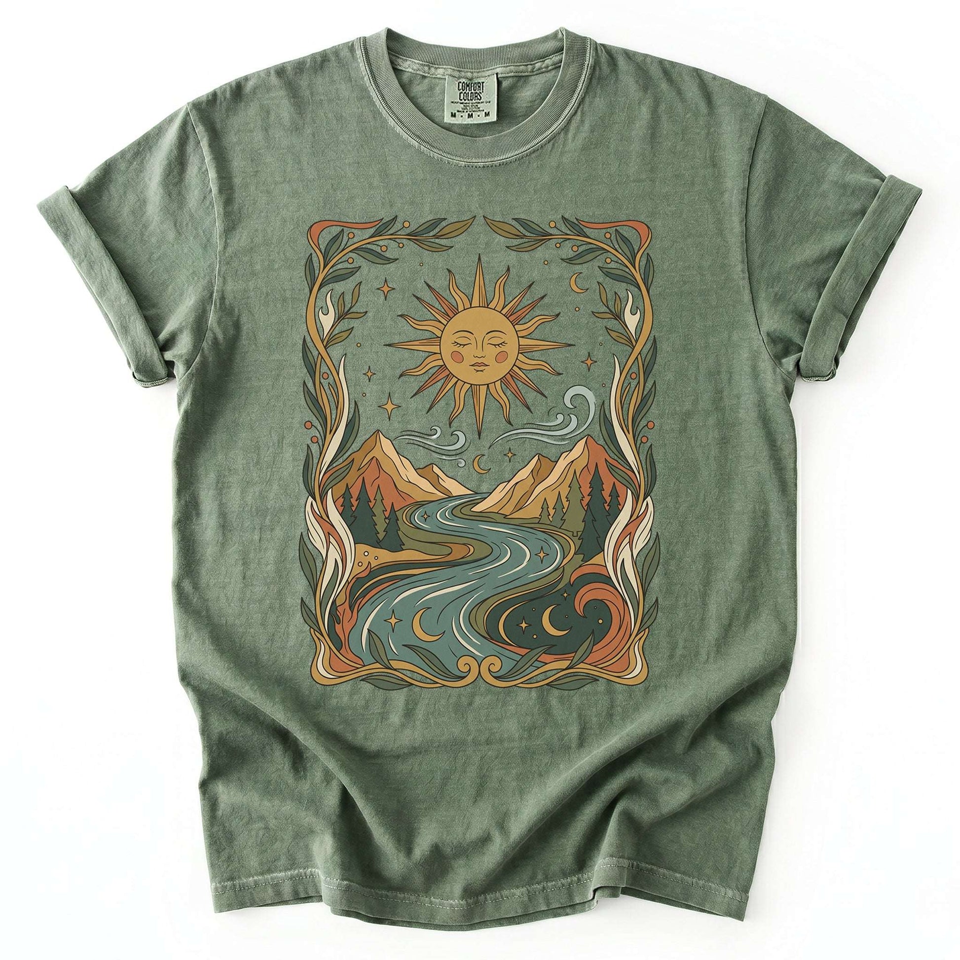 Sun River Valley Vintage Washed T-Shirt