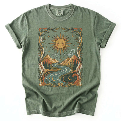 Sun River Valley Vintage Washed T-Shirt