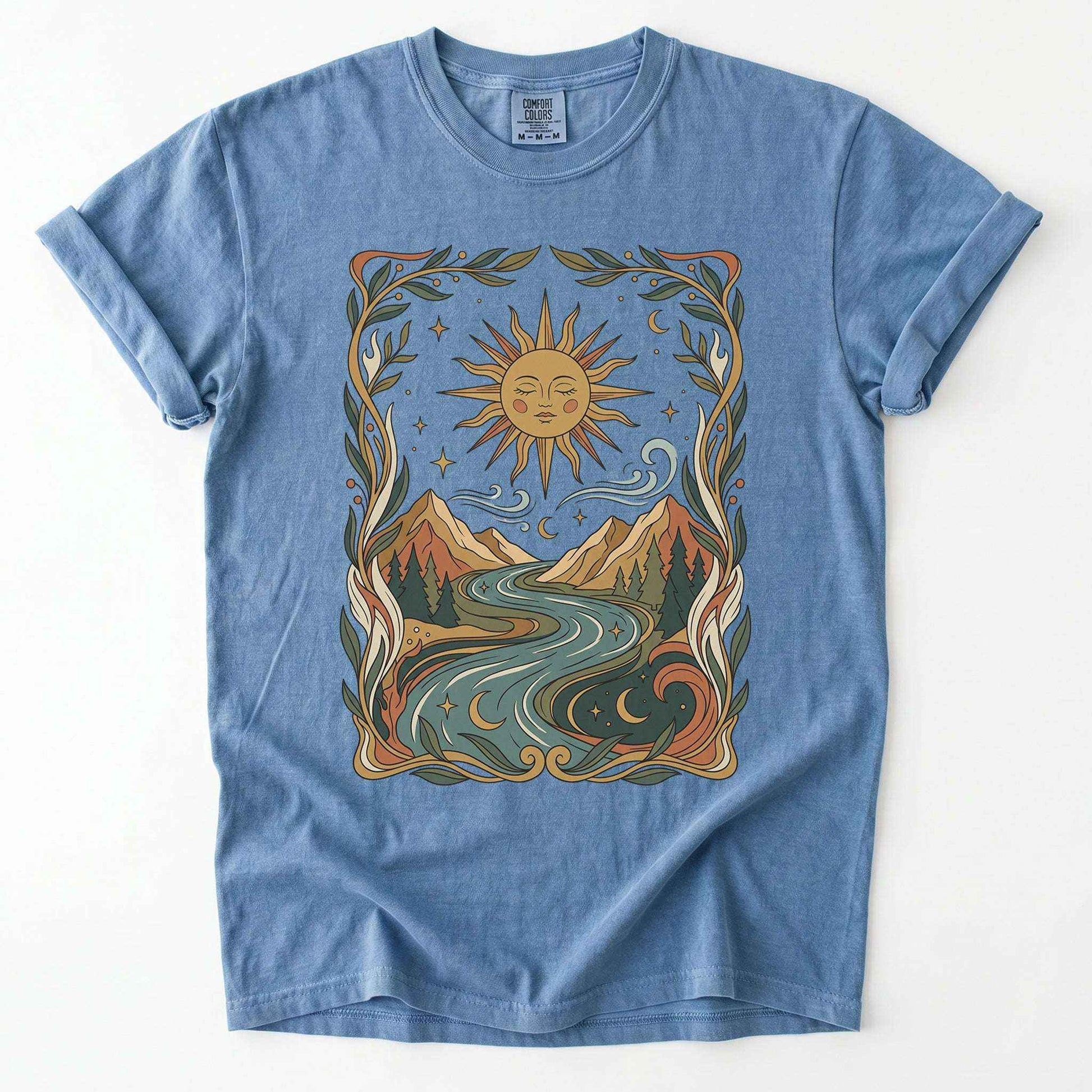 Sun River Valley Vintage Washed T-Shirt