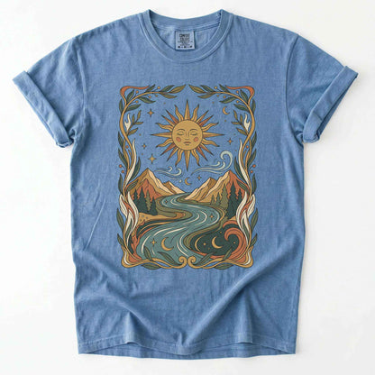 Sun River Valley Vintage Washed T-Shirt