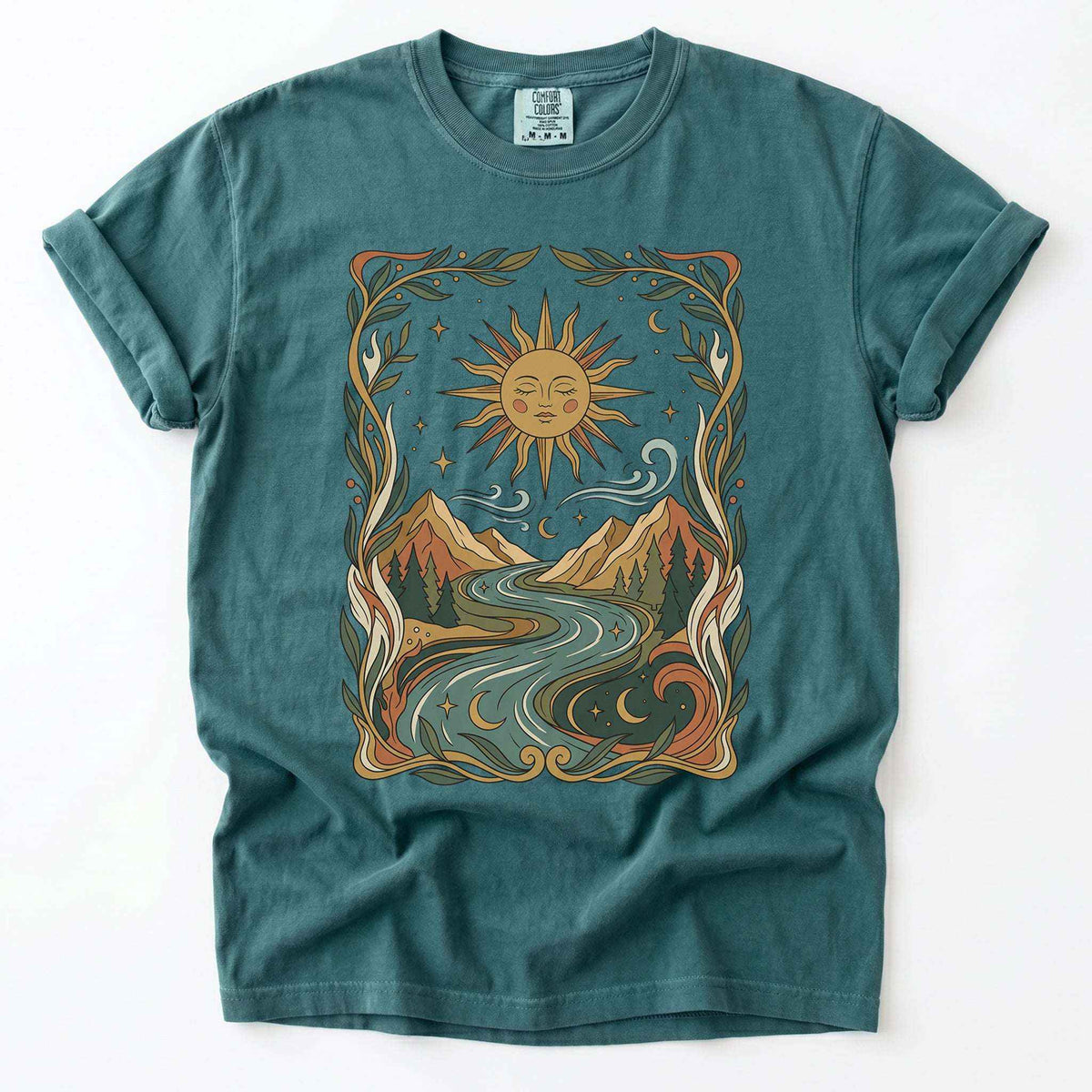 Sun River Valley Vintage Washed T-Shirt