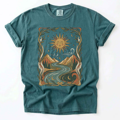 Sun River Valley Vintage Washed T-Shirt