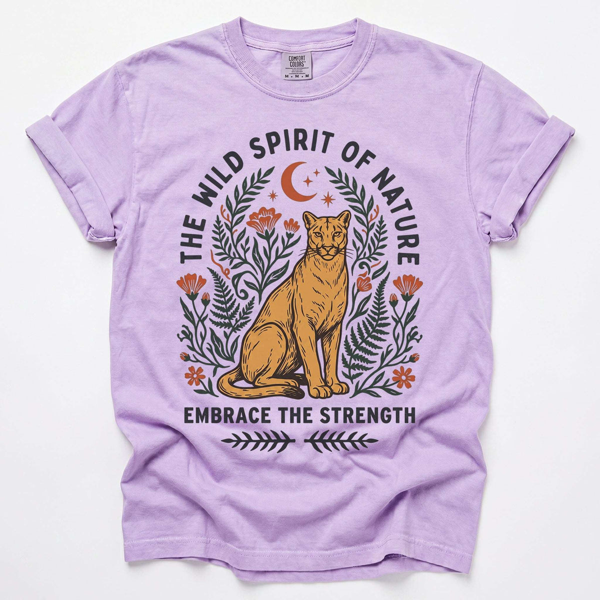 The Wild Spirit Of Nature Vintage Washed T-Shirt