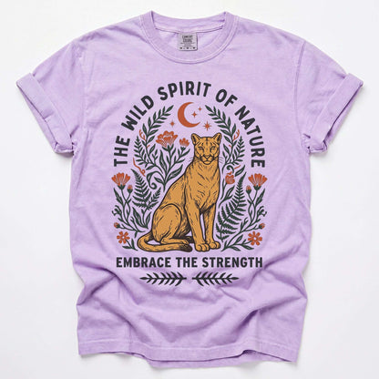 The Wild Spirit Of Nature Vintage Washed T-Shirt