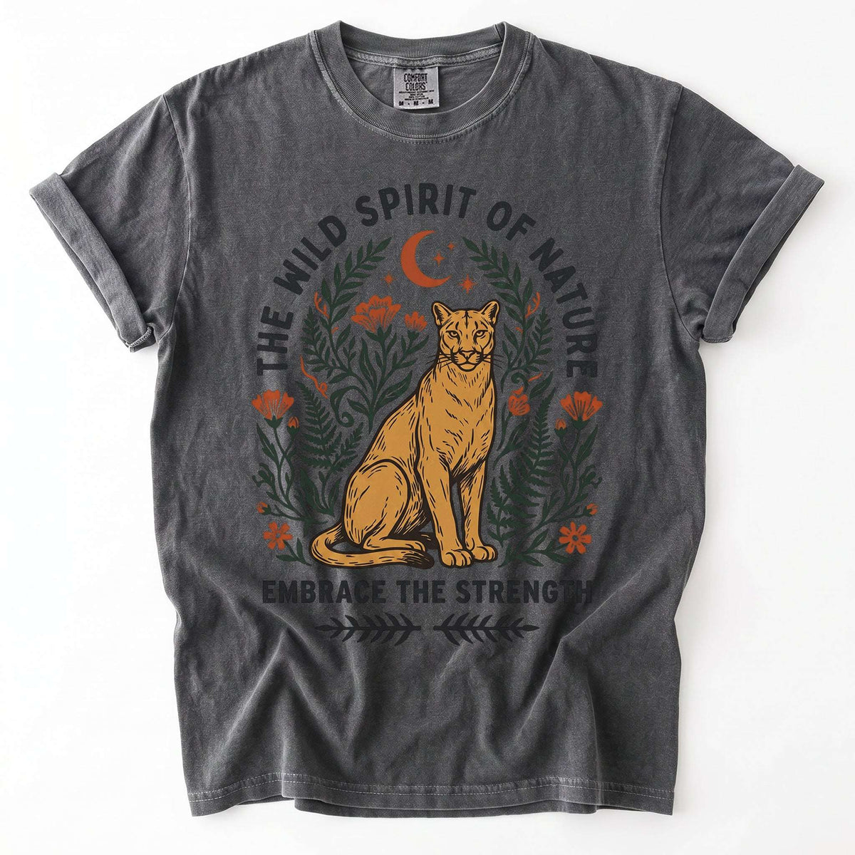 The Wild Spirit Of Nature Vintage Washed T-Shirt