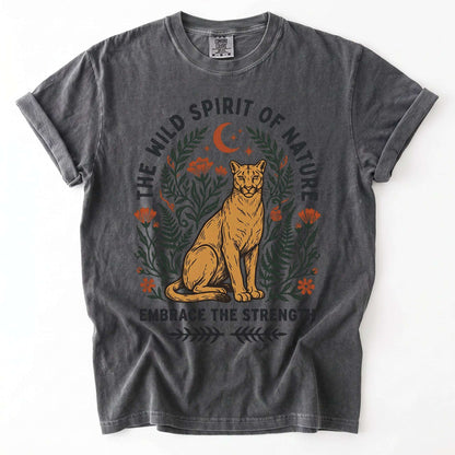 The Wild Spirit Of Nature Vintage Washed T-Shirt