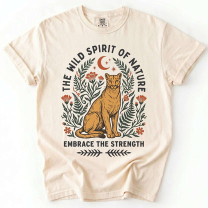 The Wild Spirit Of Nature Vintage Washed T-Shirt