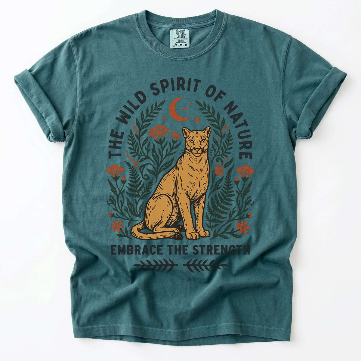 The Wild Spirit Of Nature Vintage Washed T-Shirt