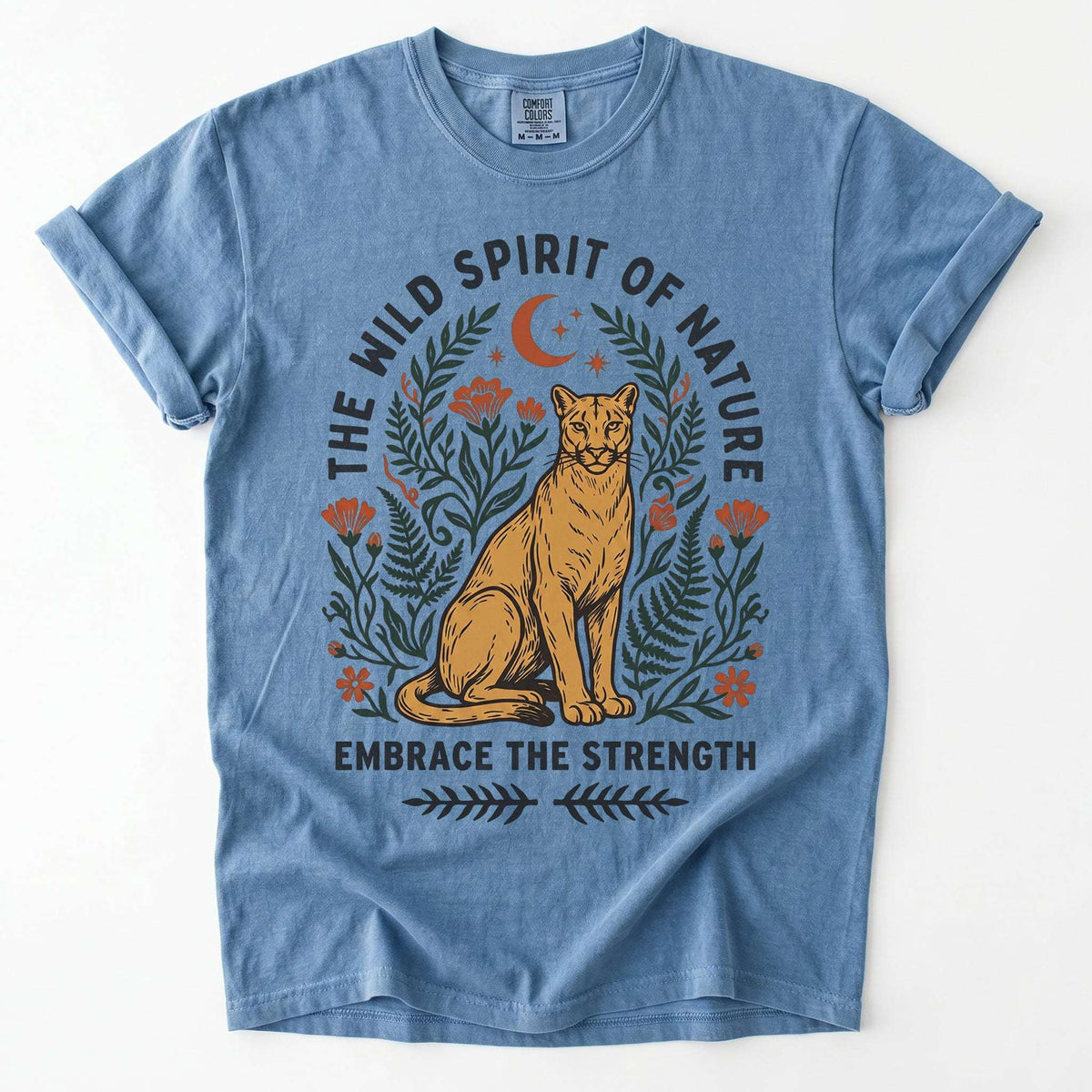 The Wild Spirit Of Nature Vintage Washed T-Shirt