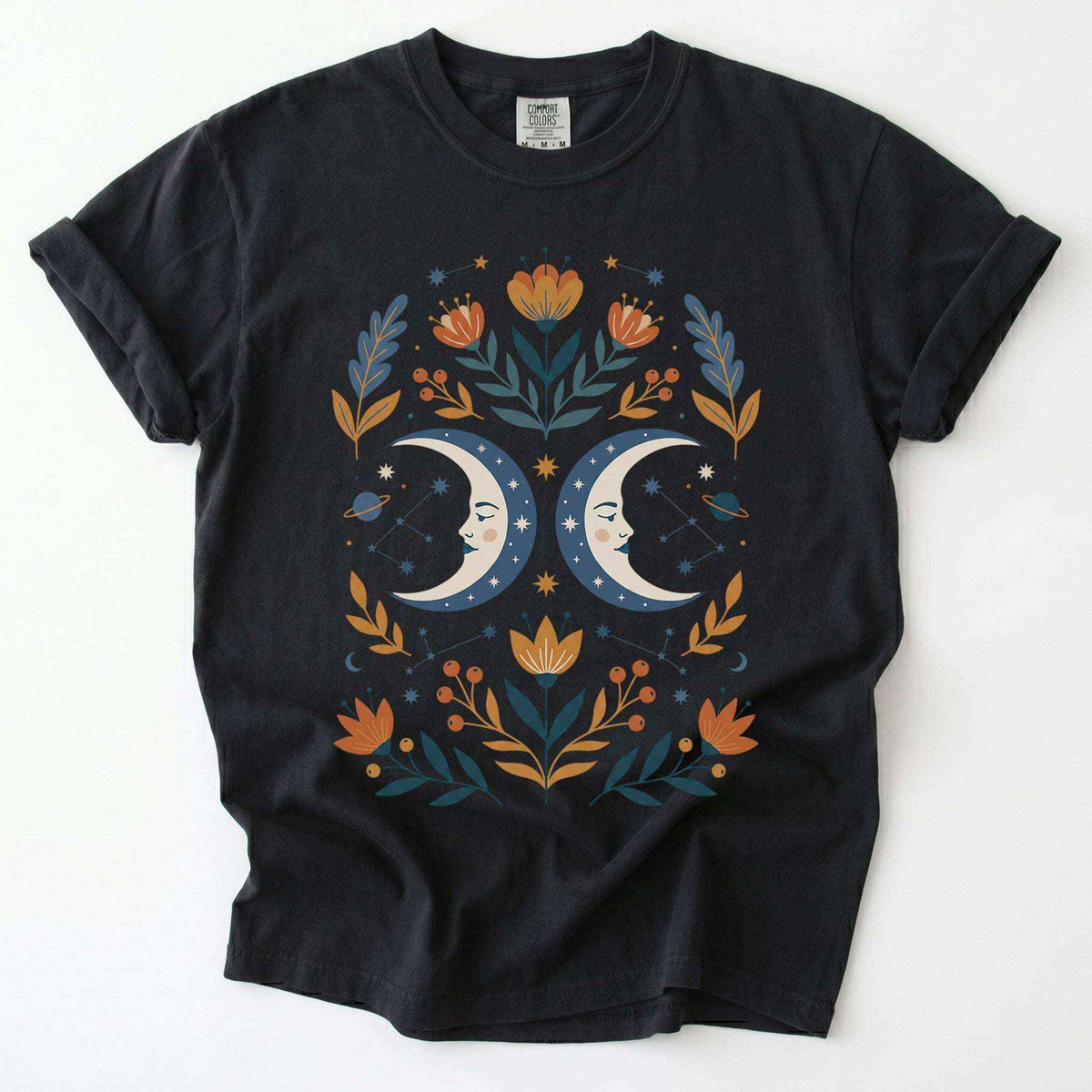 Twin Moons Vintage Washed T-Shirt