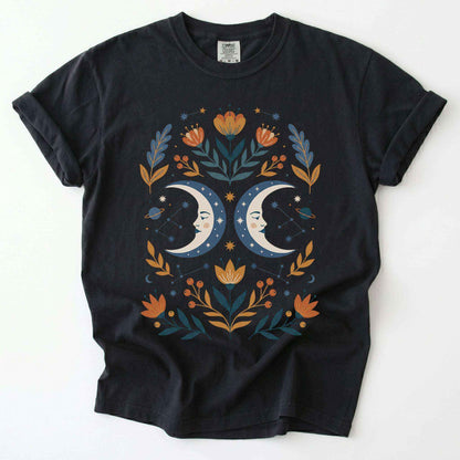 Twin Moons Vintage Washed T-Shirt