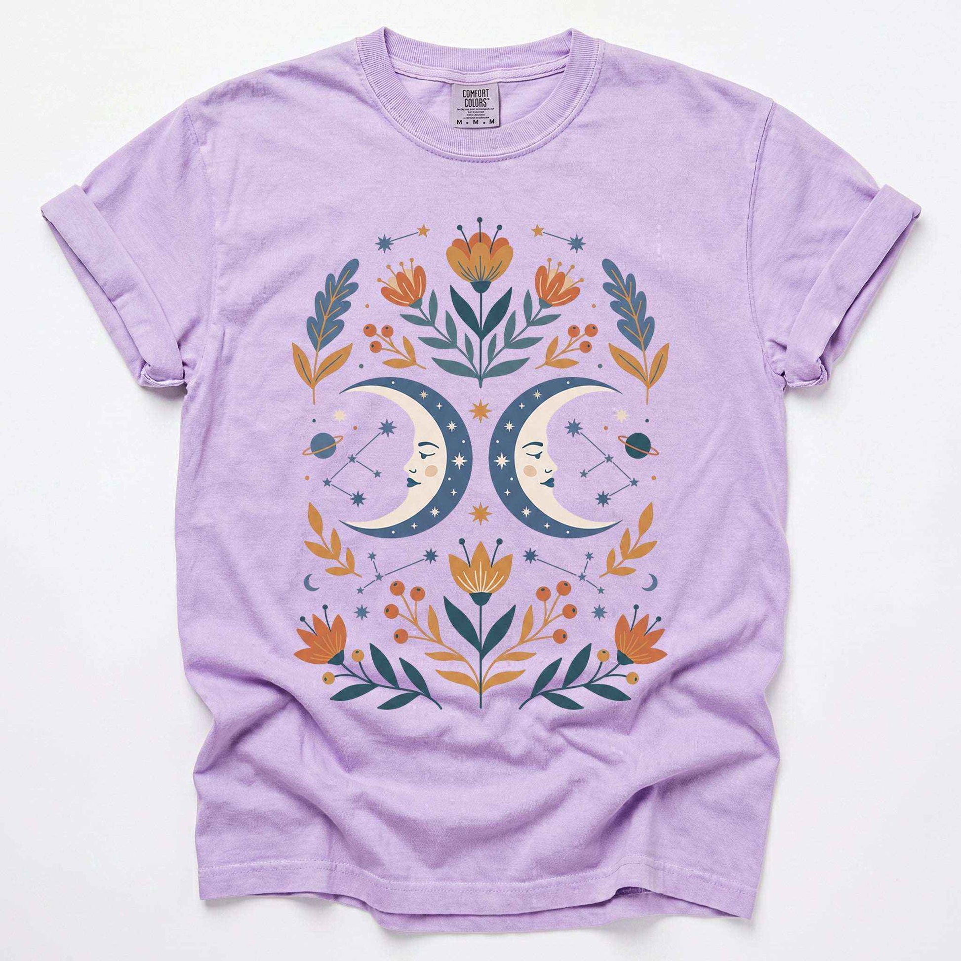 Twin Moons Vintage Washed T-Shirt