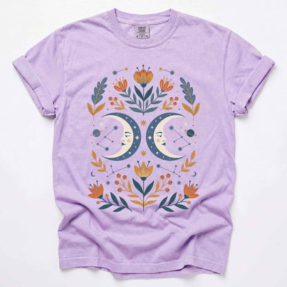 Twin Moons Vintage Washed T-Shirt