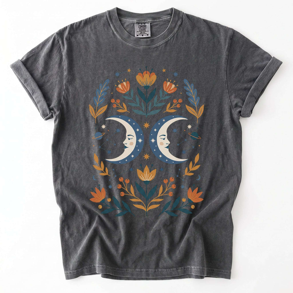 Twin Moons Vintage Washed T-Shirt