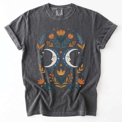 Twin Moons Vintage Washed T-Shirt