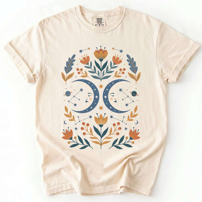 Twin Moons Vintage Washed T-Shirt