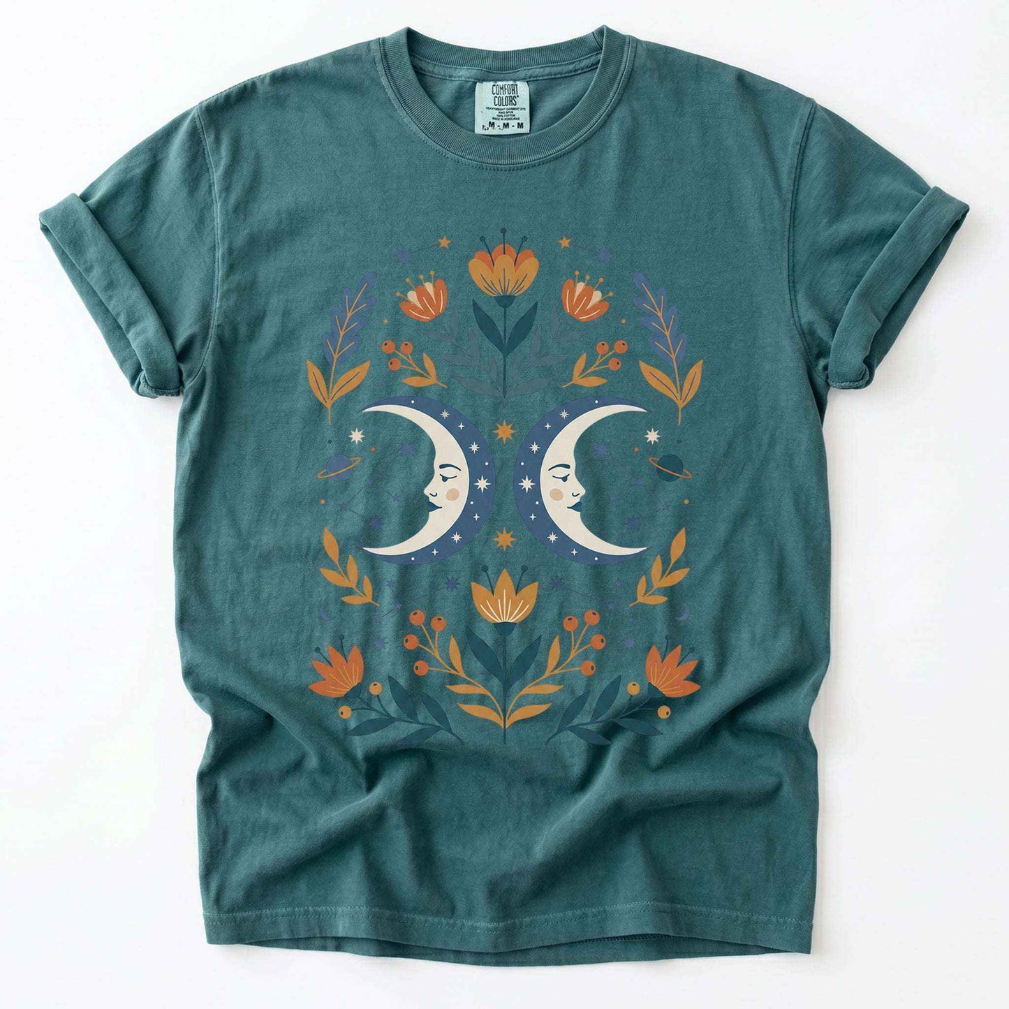 Twin Moons Vintage Washed T-Shirt
