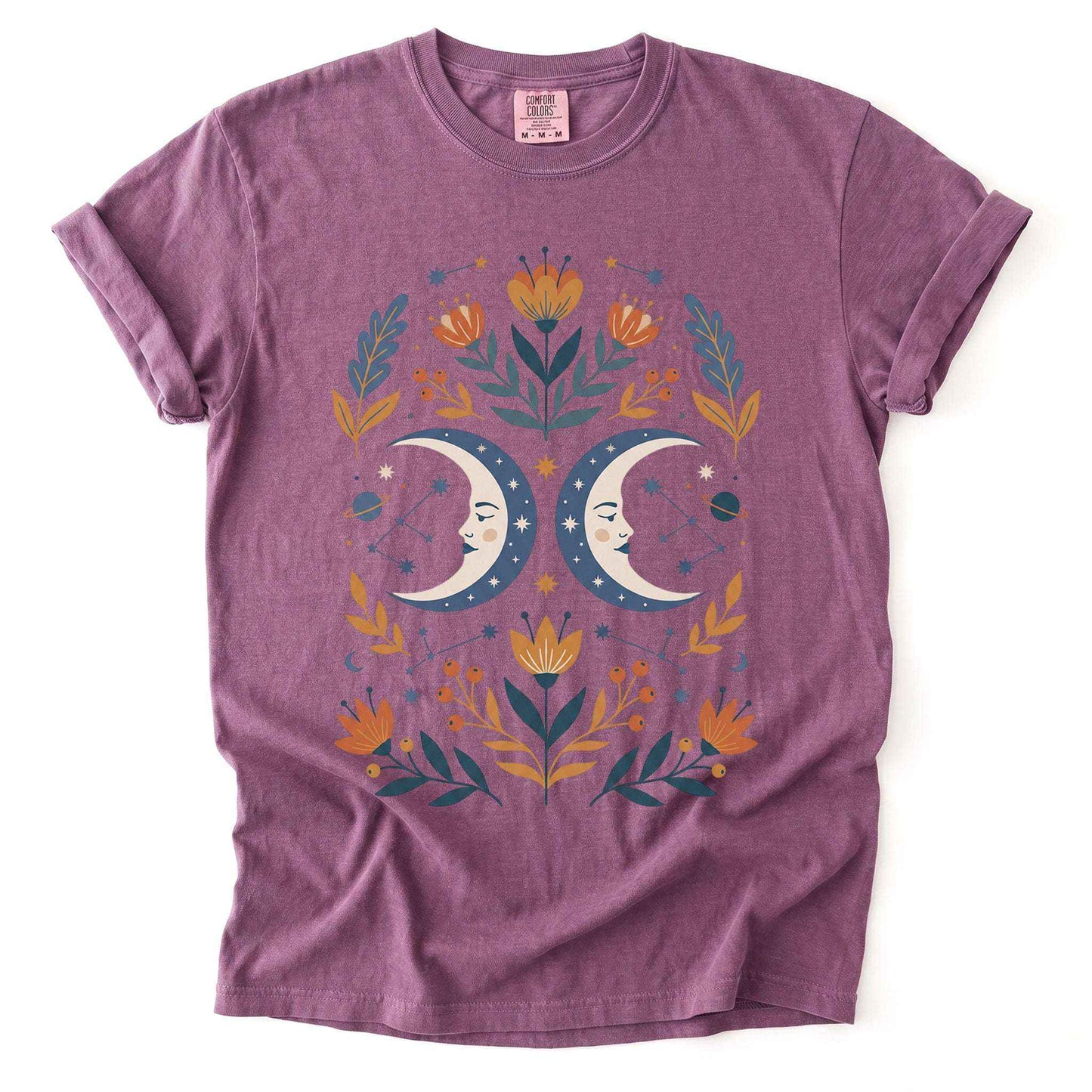 Twin Moons Vintage Washed T-Shirt