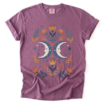 Twin Moons Vintage Washed T-Shirt