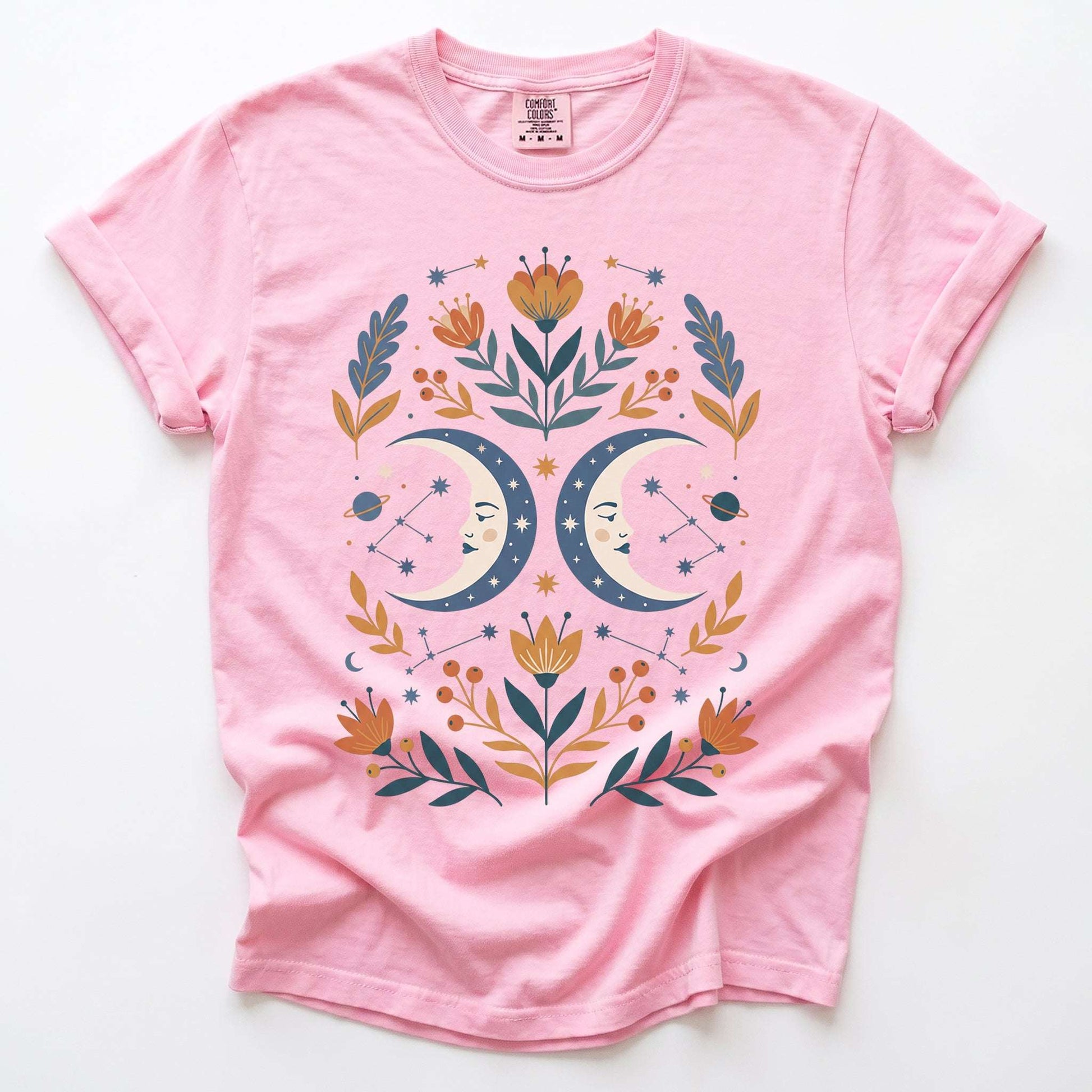 Twin Moons Vintage Washed T-Shirt