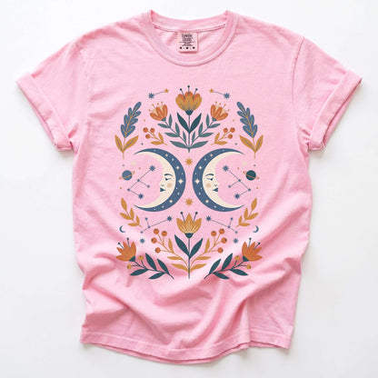 Twin Moons Vintage Washed T-Shirt