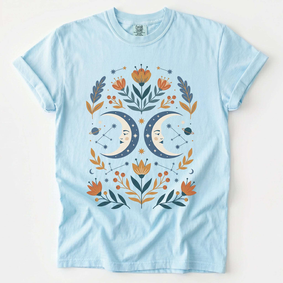 Twin Moons Vintage Washed T-Shirt