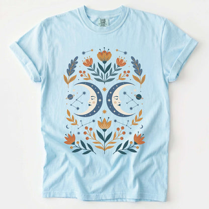 Twin Moons Vintage Washed T-Shirt
