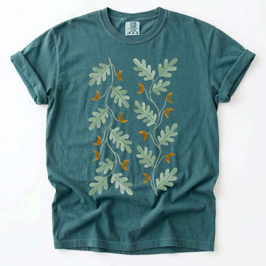 Vine & Crescent Moon Vintage Washed T-Shirt