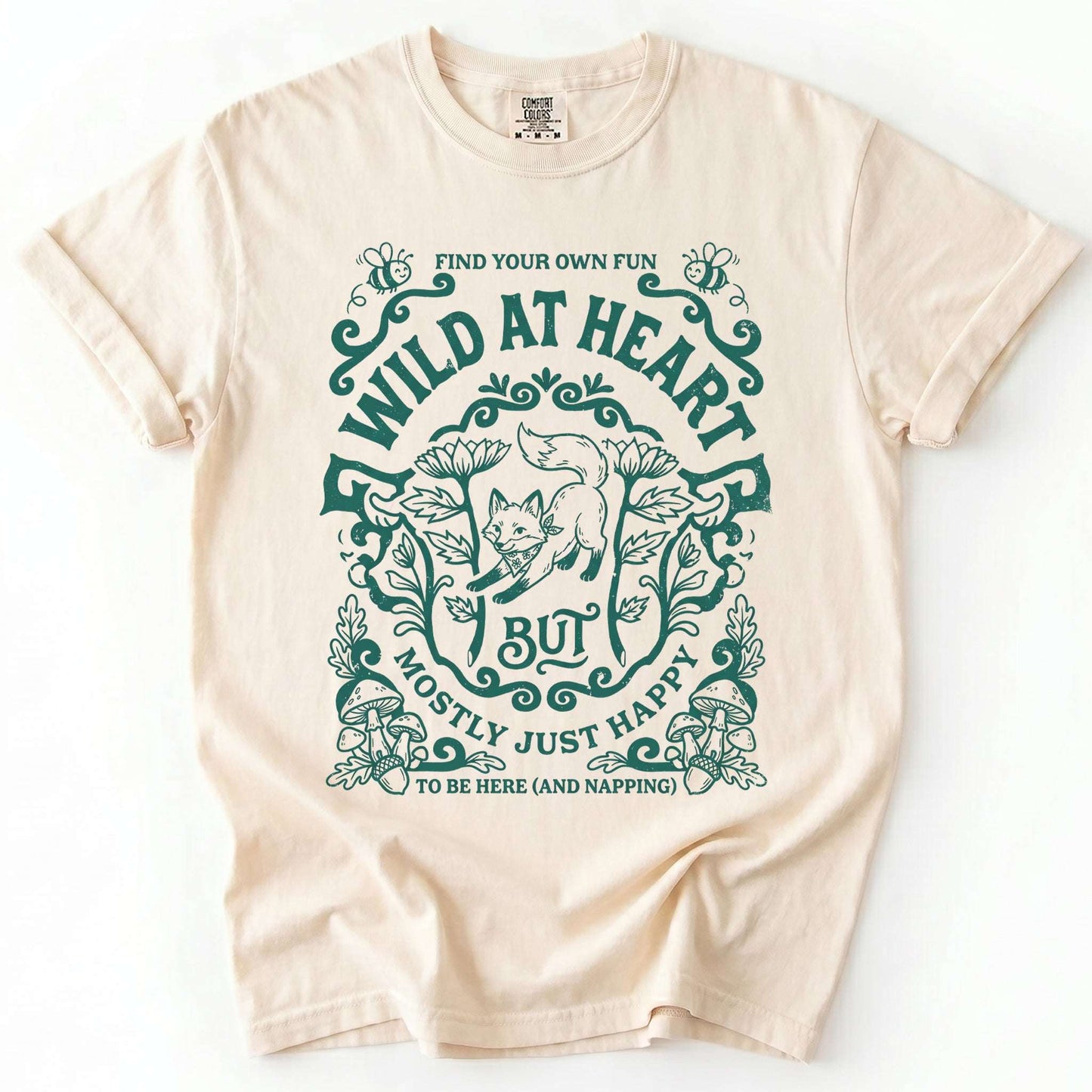 Wild At Heart Vintage Washed T-Shirt