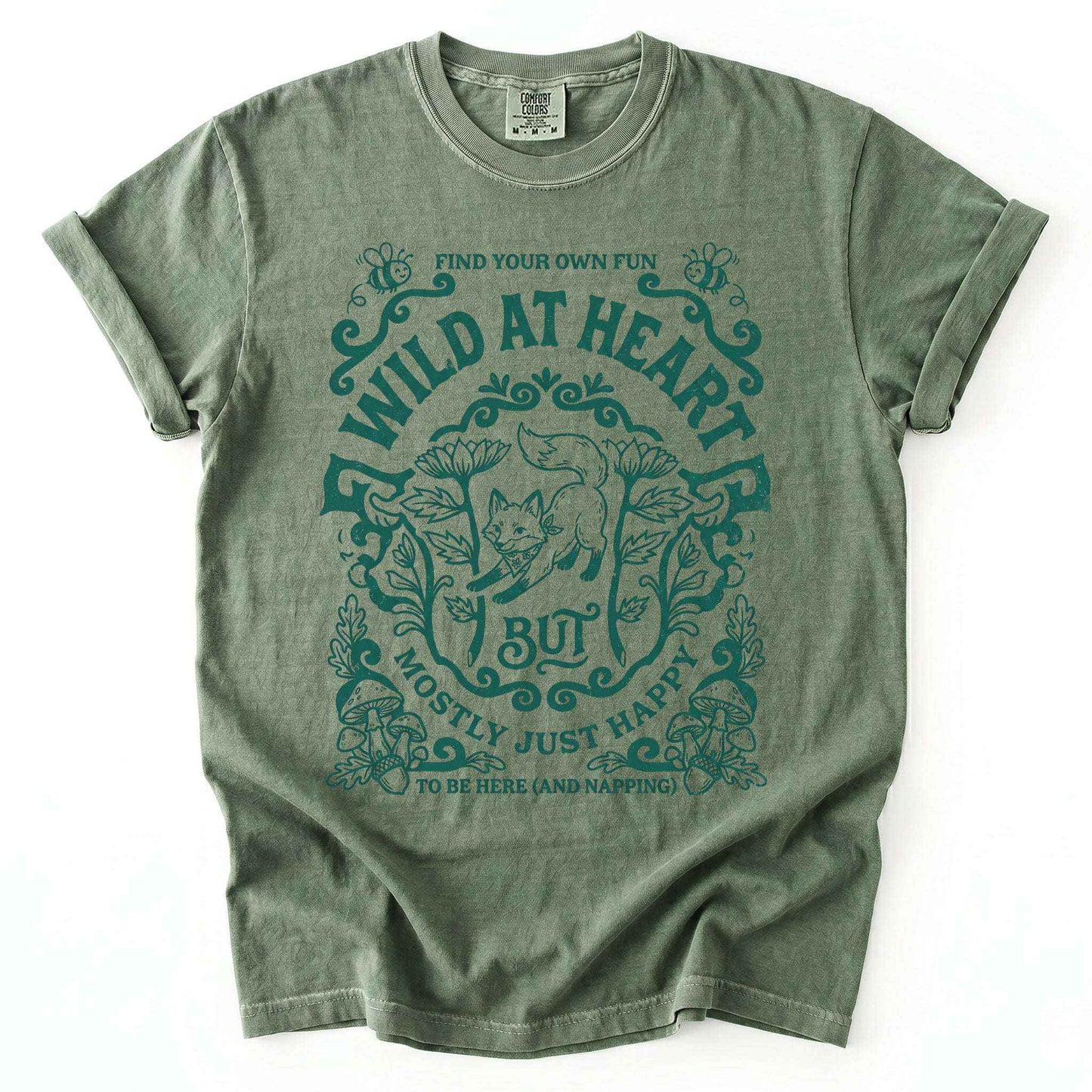 Wild At Heart Vintage Washed T-Shirt