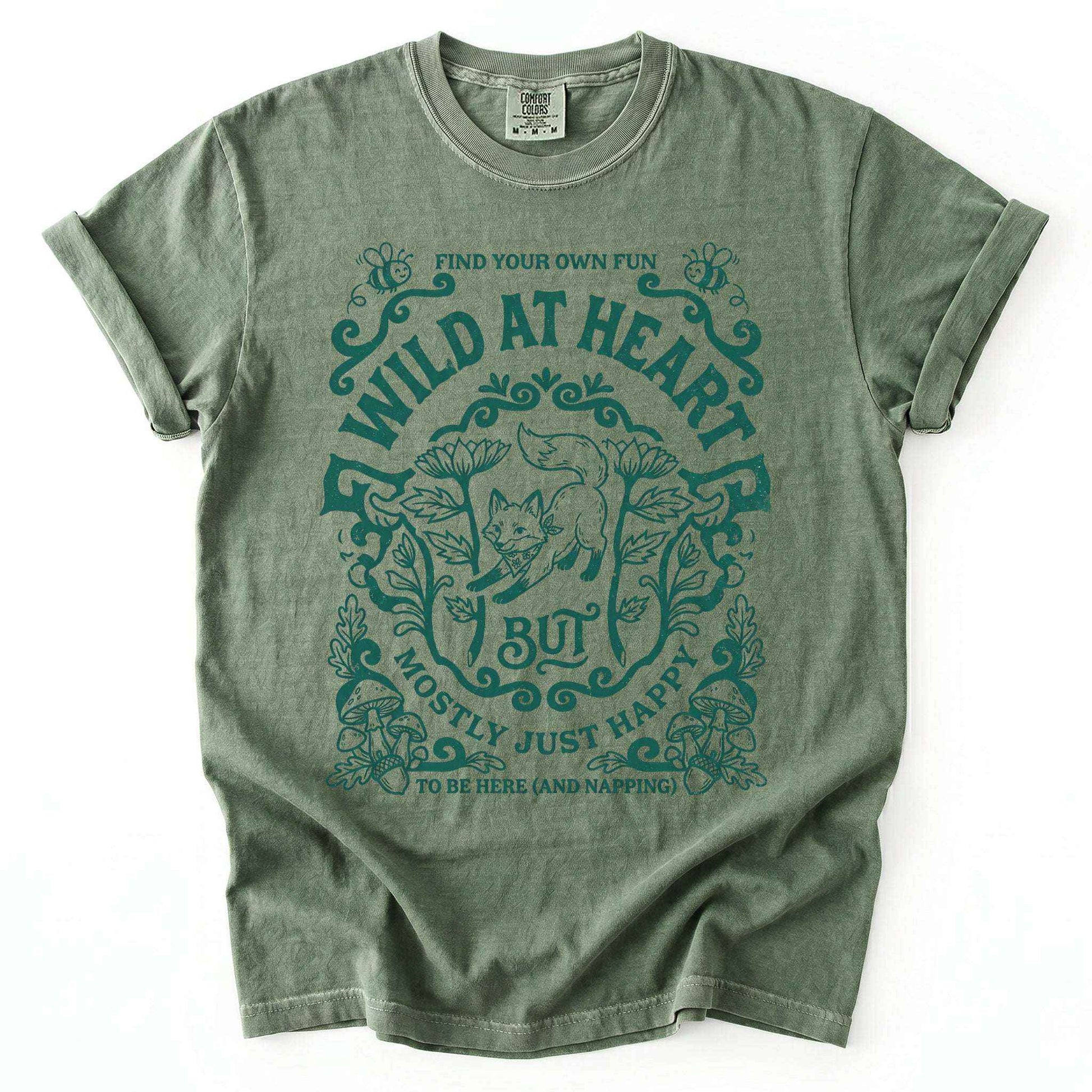 Wild At Heart Vintage Washed T-Shirt
