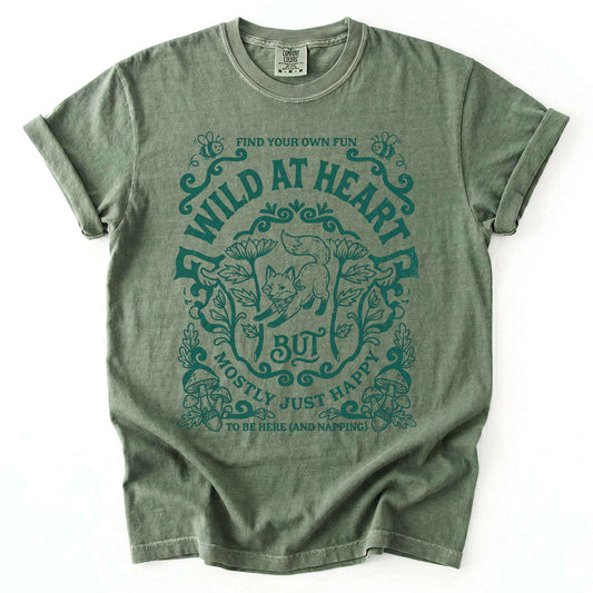 Wild At Heart Vintage Washed T-Shirt