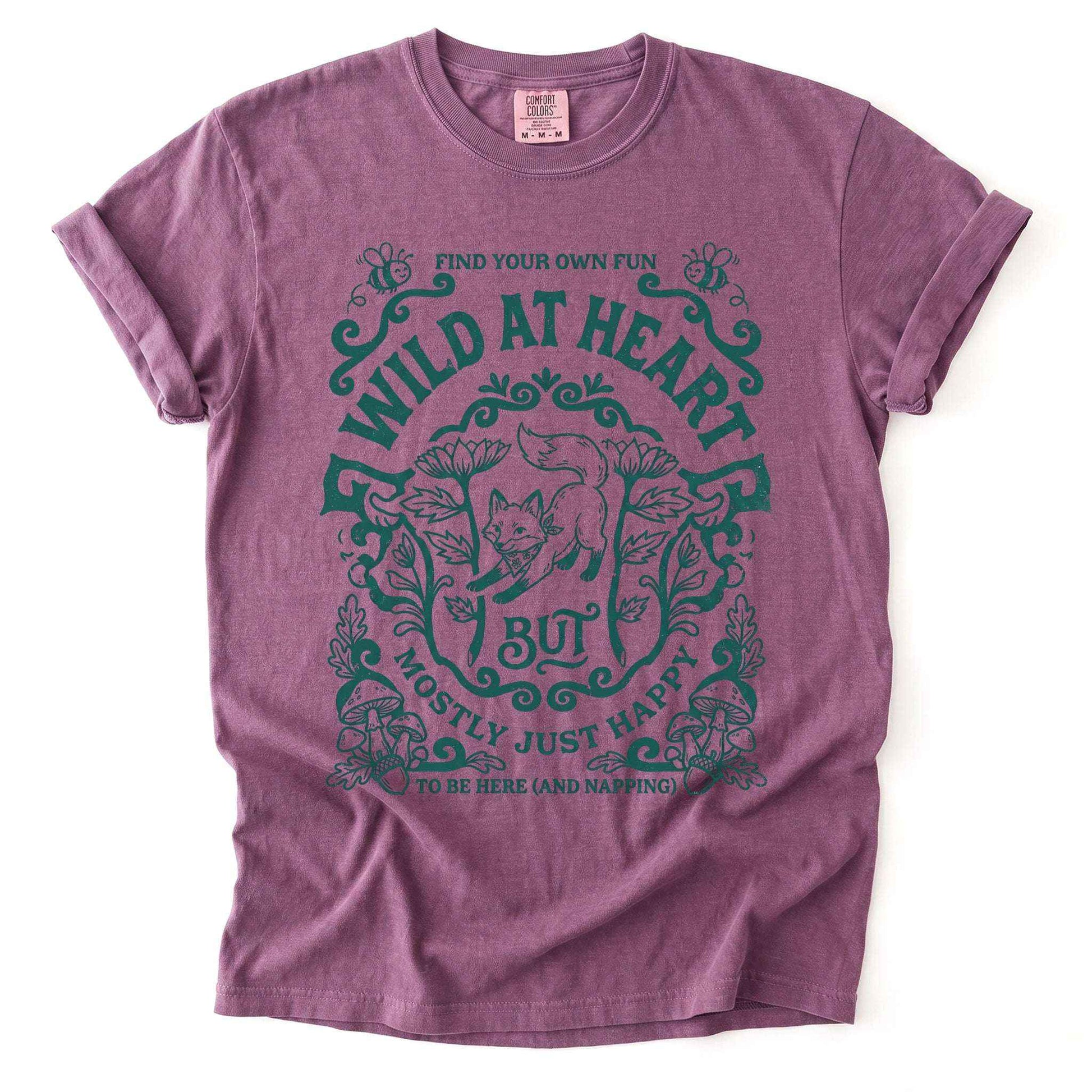 Wild At Heart Vintage Washed T-Shirt