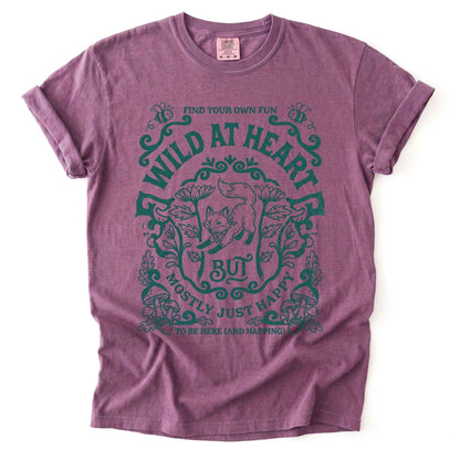 Wild At Heart Vintage Washed T-Shirt