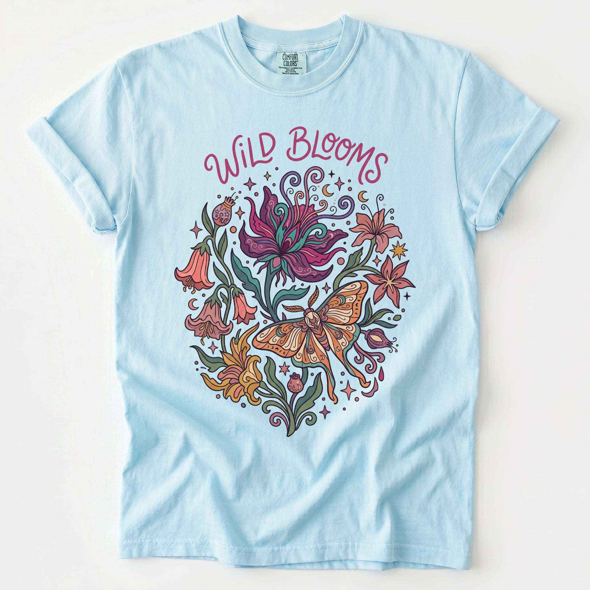 Wild Blooms Vintage Washed T-Shirt