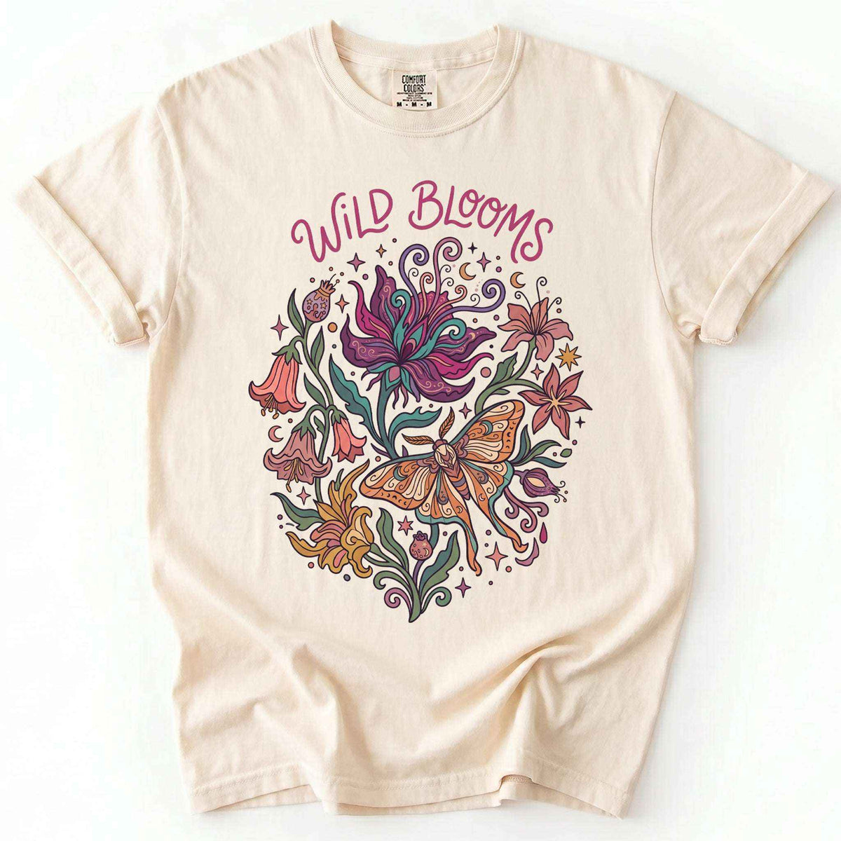 Wild Blooms Vintage Washed T-Shirt