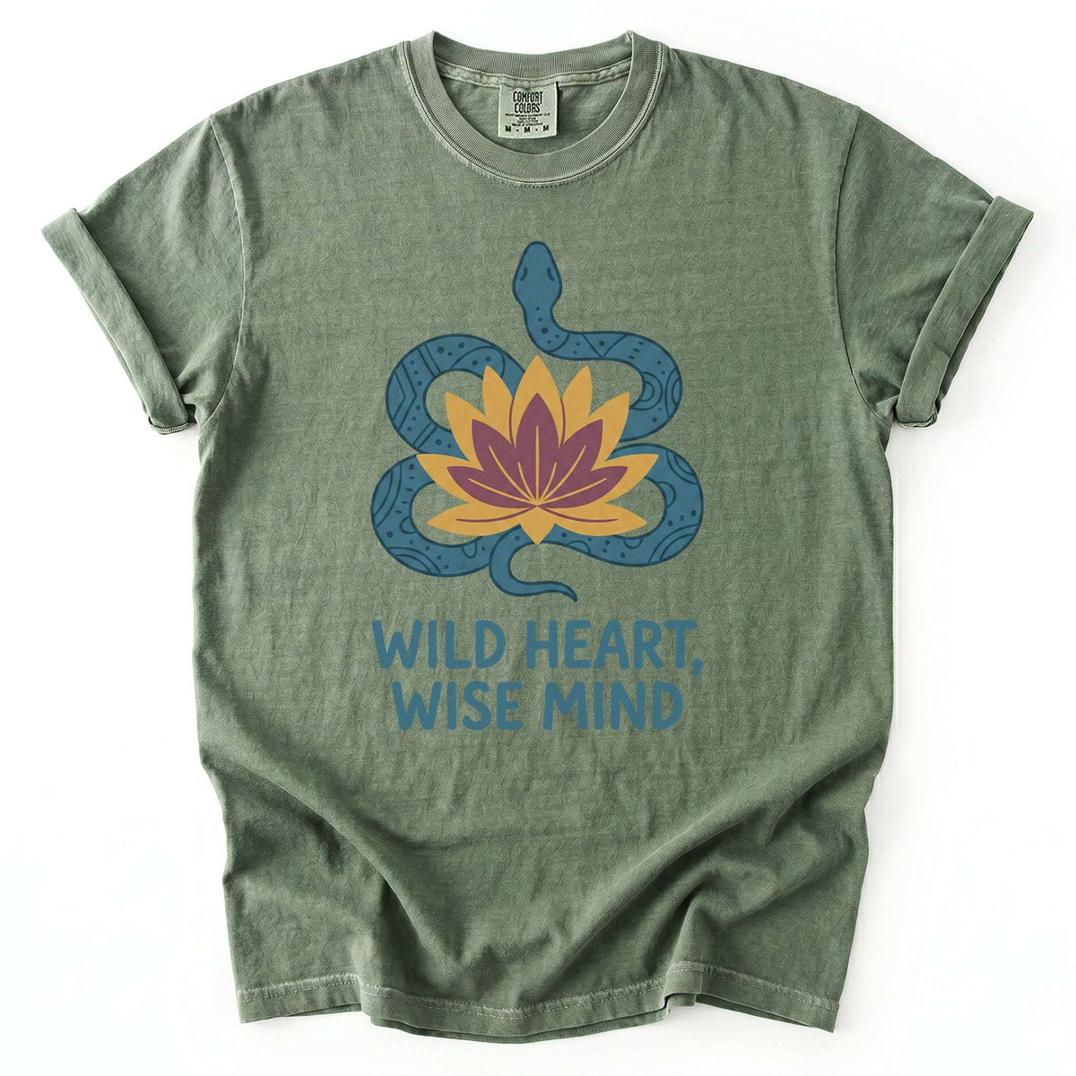 Wild Heart Wise Mind Vintage Washed T-Shirt