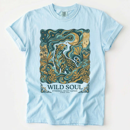 Wild Soul Night Safari Vintage Washed T-Shirt
