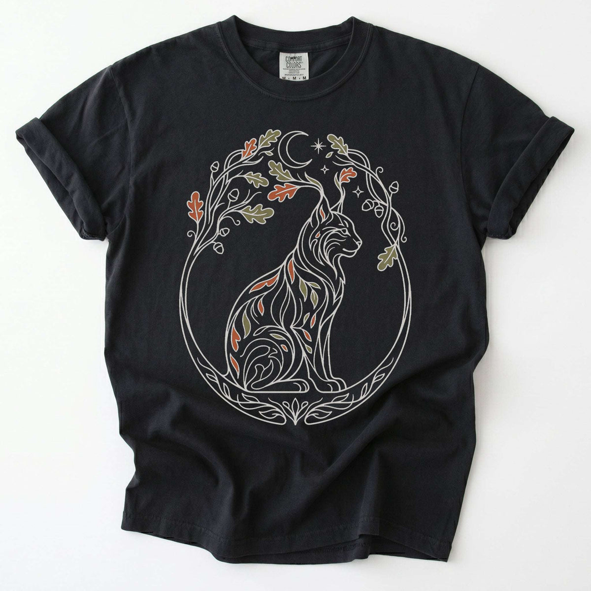 Woodland Lynx Vintage Washed T-Shirt