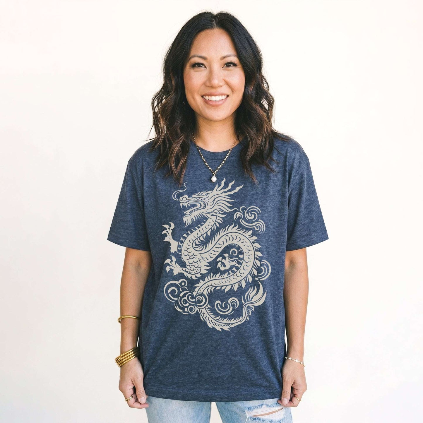 Traditional Ink Dragon Classic T-Shirt