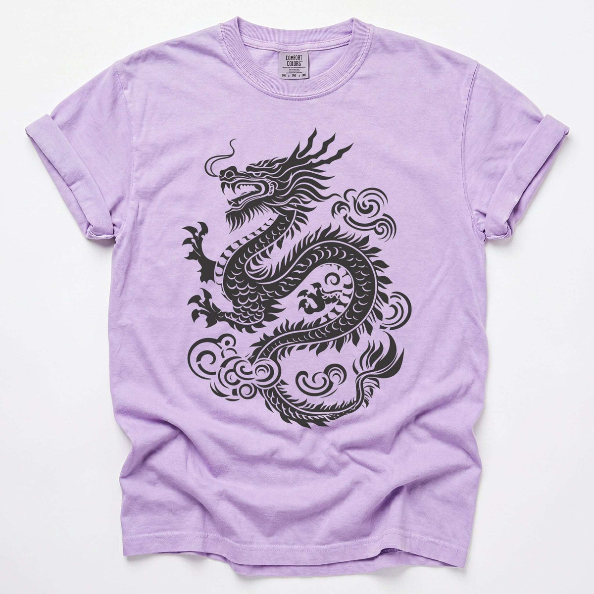 Traditional Ink Dragon Vintage Washed T-Shirt