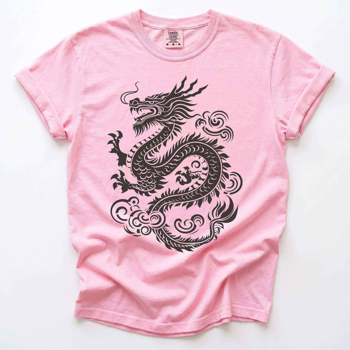 Traditional Ink Dragon Vintage Washed T-Shirt