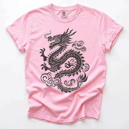 Traditional Ink Dragon Vintage Washed T-Shirt