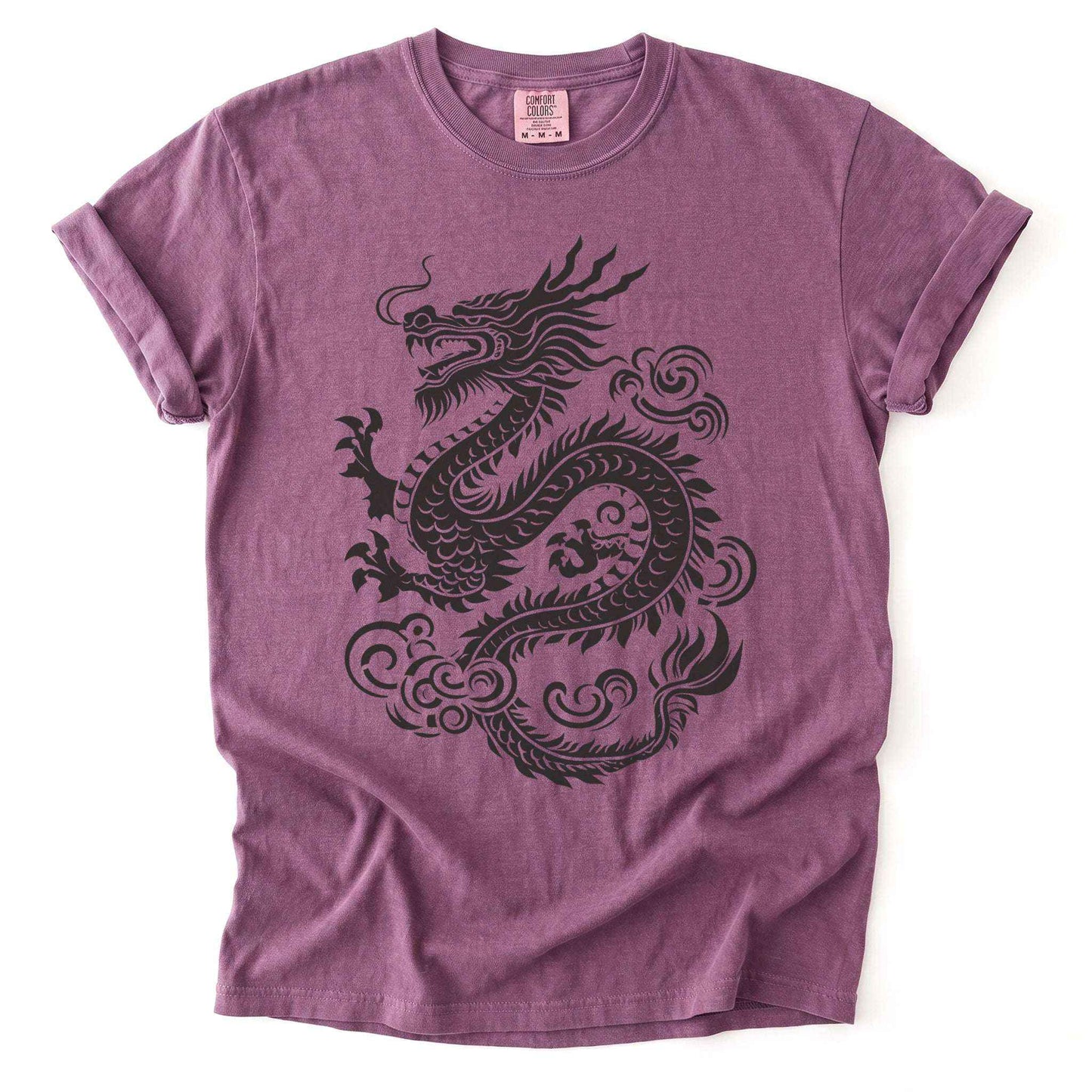 Traditional Ink Dragon Vintage Washed T-Shirt