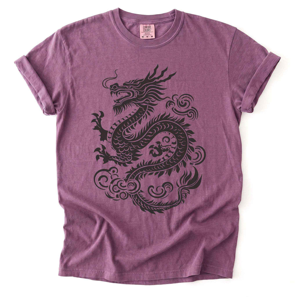 Traditional Ink Dragon Vintage Washed T-Shirt