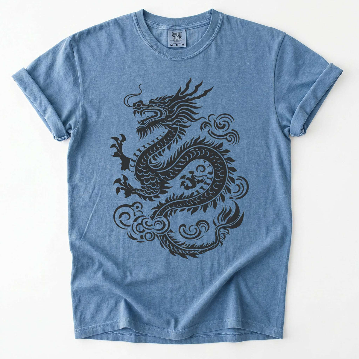 Traditional Ink Dragon Vintage Washed T-Shirt